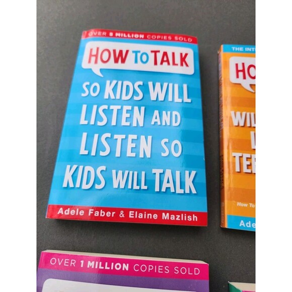 Lot of 5 How to Talk Siblings, So Little Kids, So Kids, So Teens Paperback Books - Picture 3 of 8